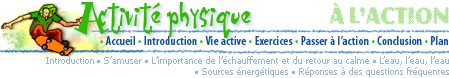 Module Activité physique - À l'action!